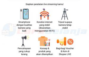 15 Cara Live Streaming di Shopee Bagi Pemula 2023 - Carabelanja.id