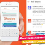 Akun Shopee Dibatasi Penyebab dan Cara Mengatasi